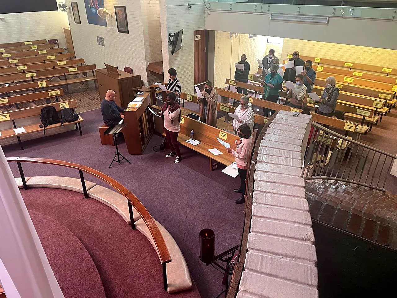 St. Luke’s Chorale wider musical archive photograph