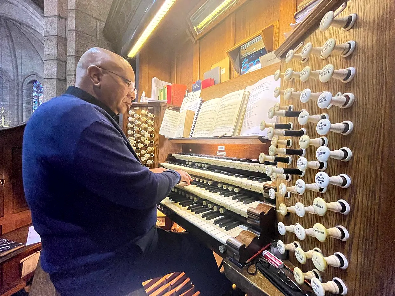 St. Luke’s Chorale wider musical archive photograph