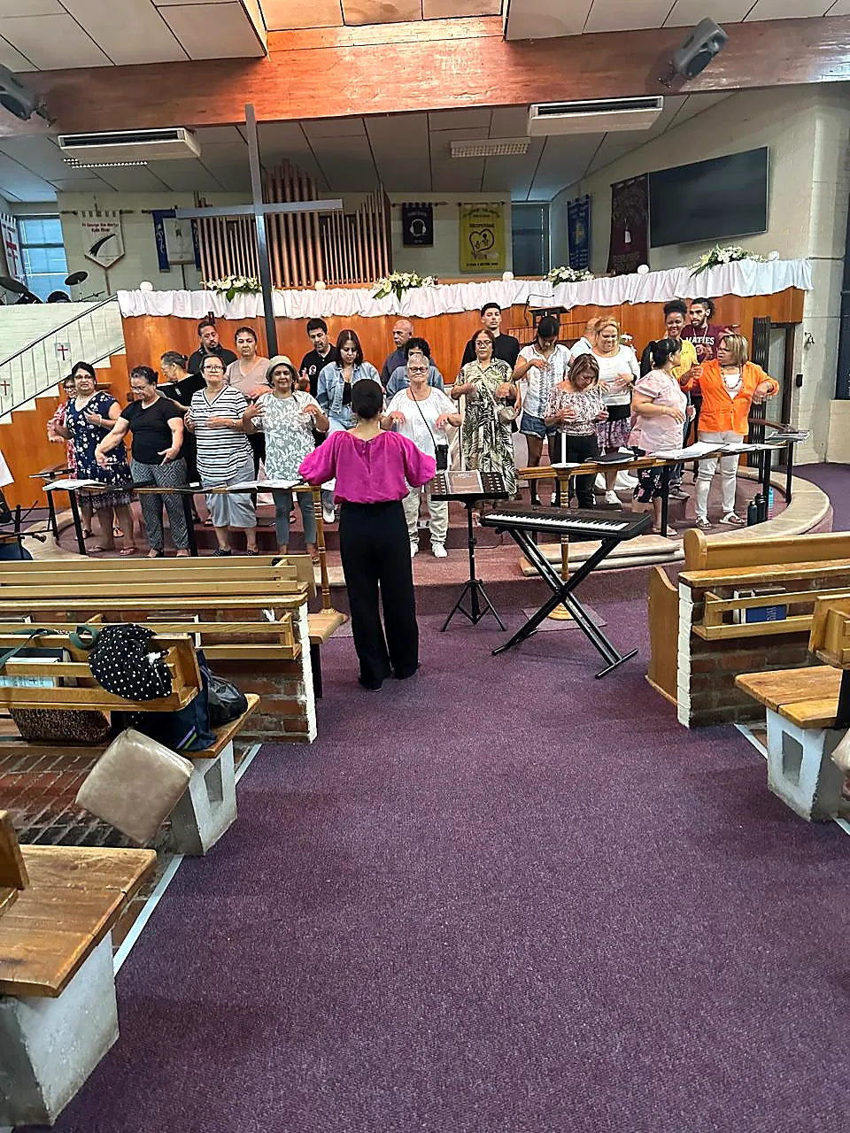 St. Luke’s Chorale wider musical archive photograph