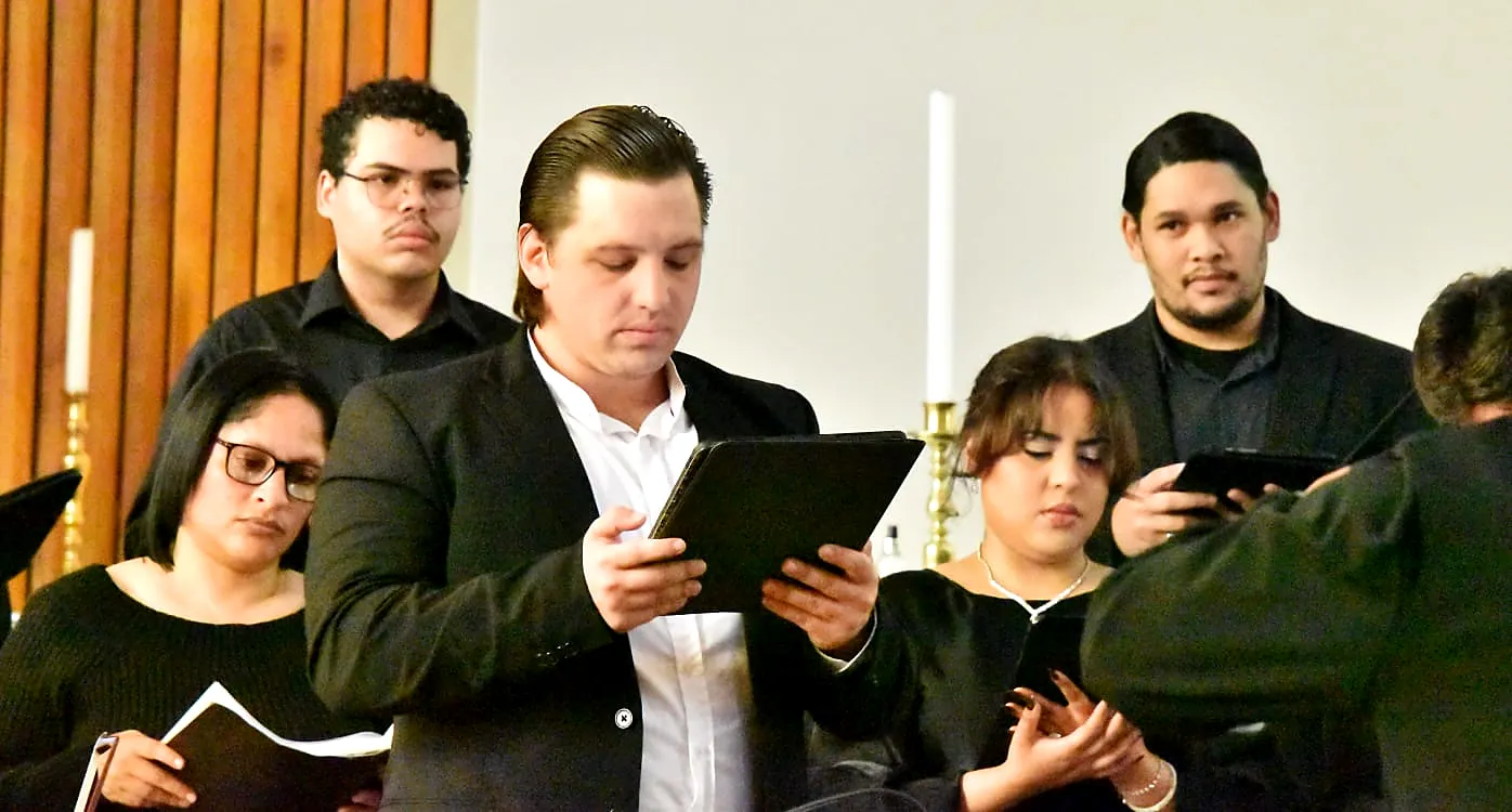 St. Luke’s Chorale performance archive photograph
