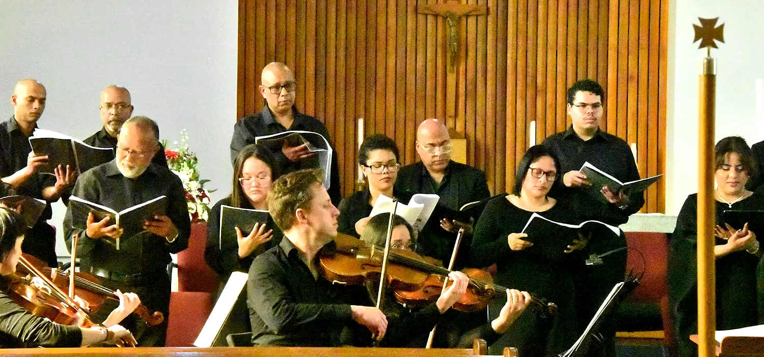 St. Luke’s Chorale performance archive photograph