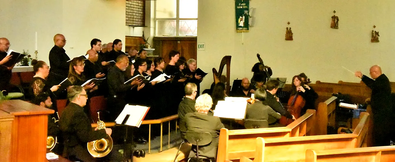 St. Luke’s Chorale performance archive photograph