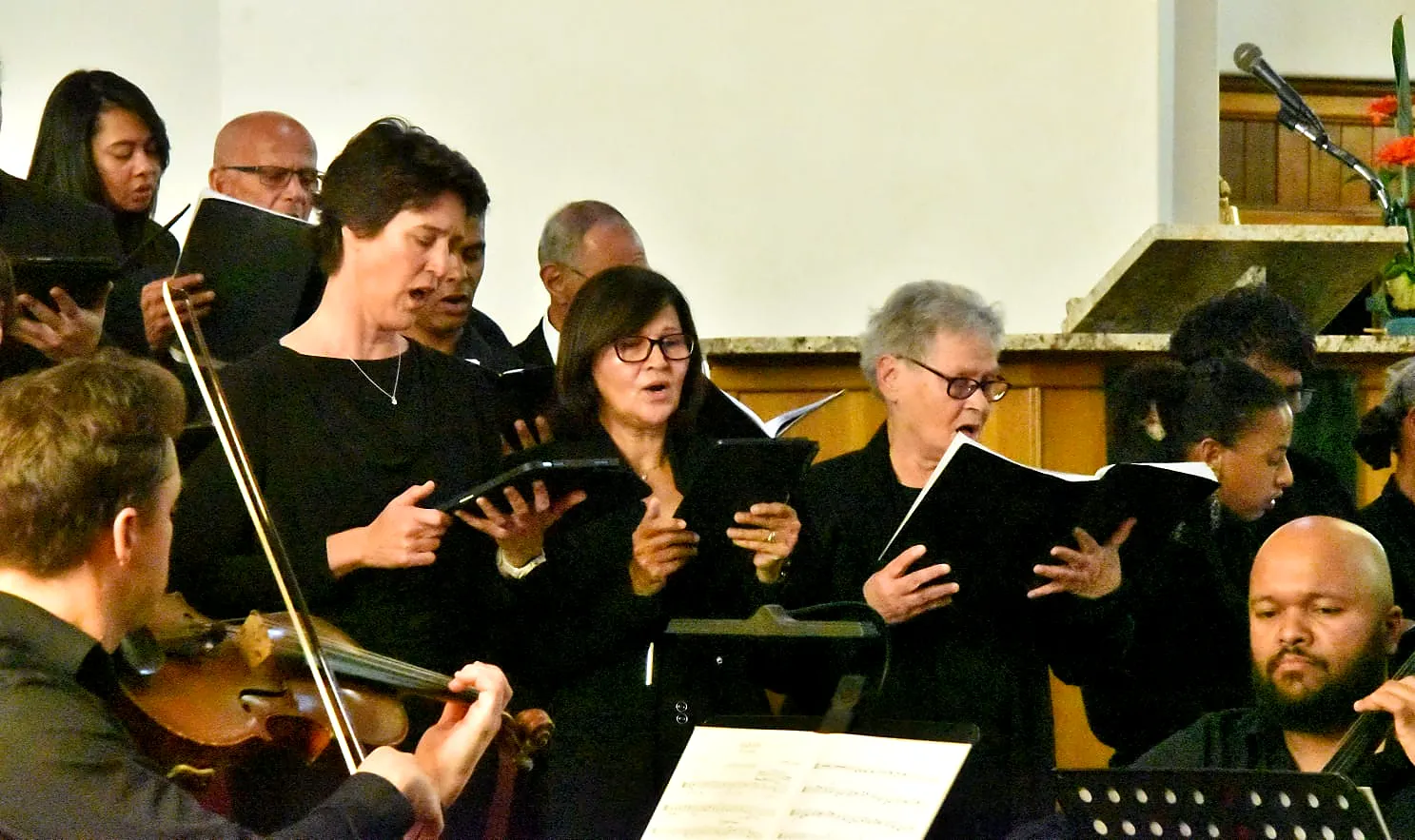 St. Luke’s Chorale performance archive photograph