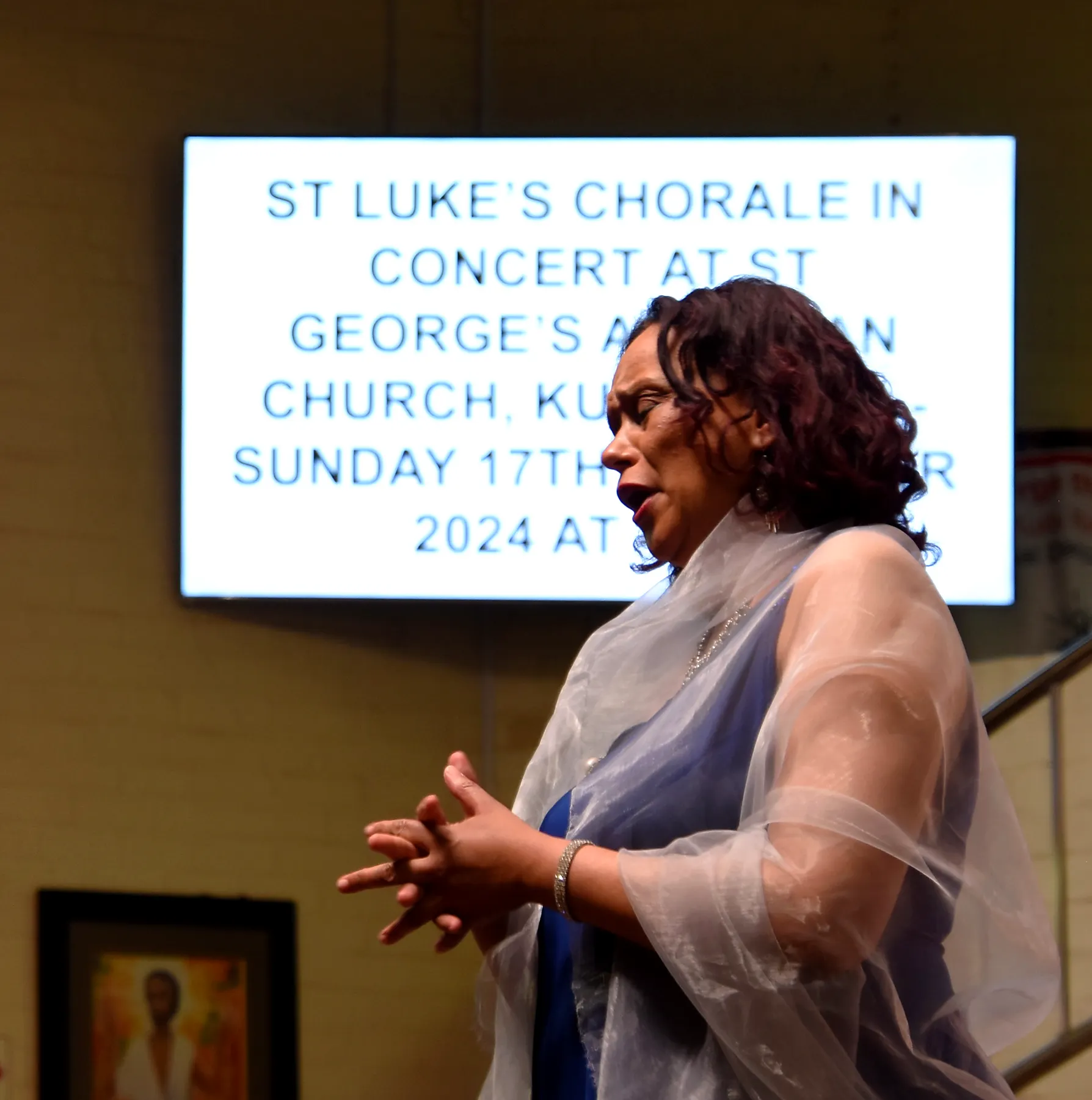 St. Luke’s Chorale 2024 concert photograph