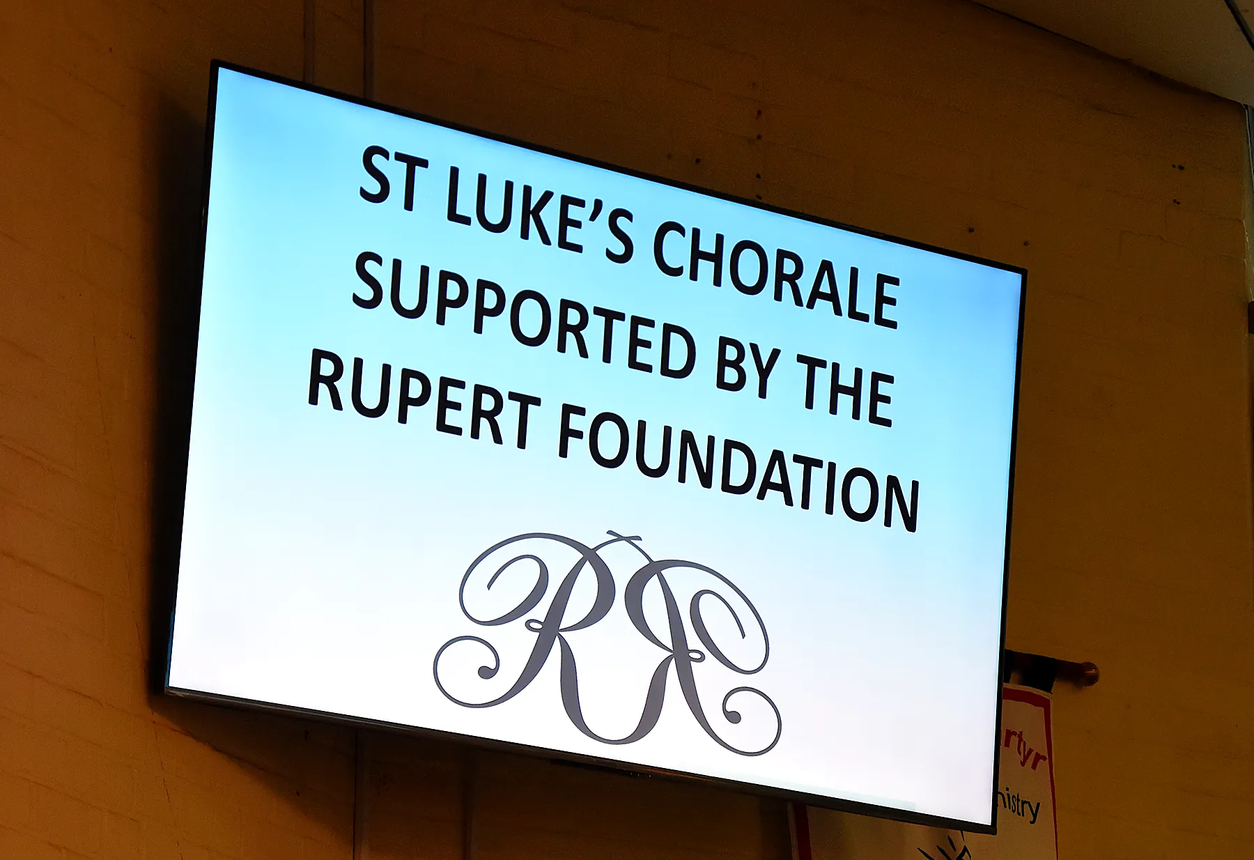 St. Luke’s Chorale 2024 concert photograph