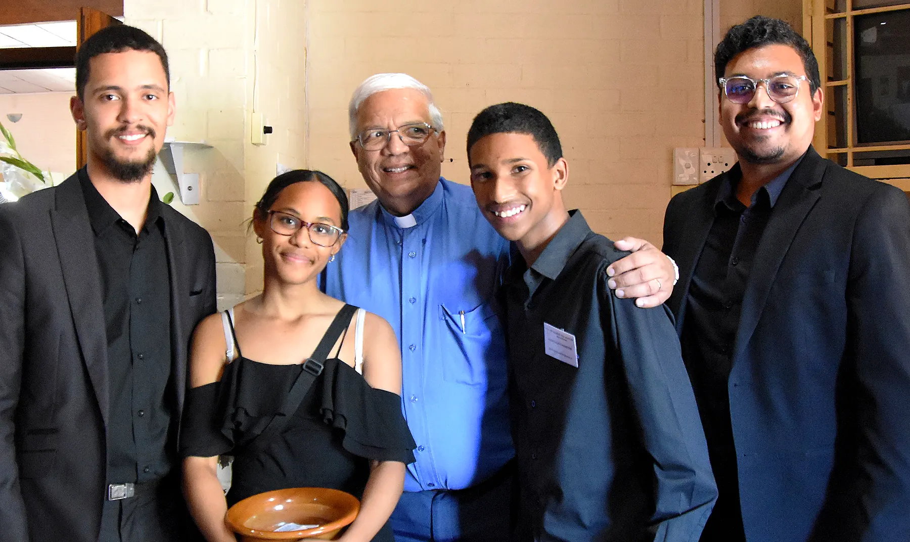 St. Luke’s Chorale 2024 concert preparation photograph