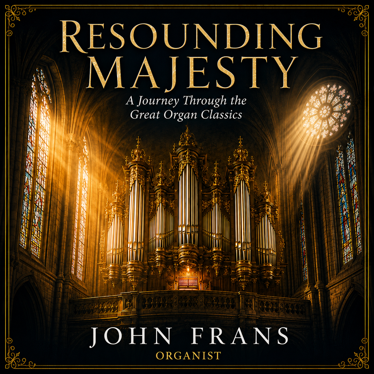 Resounding Majesty: A Journey Through the Great Organ Classics by John Frans